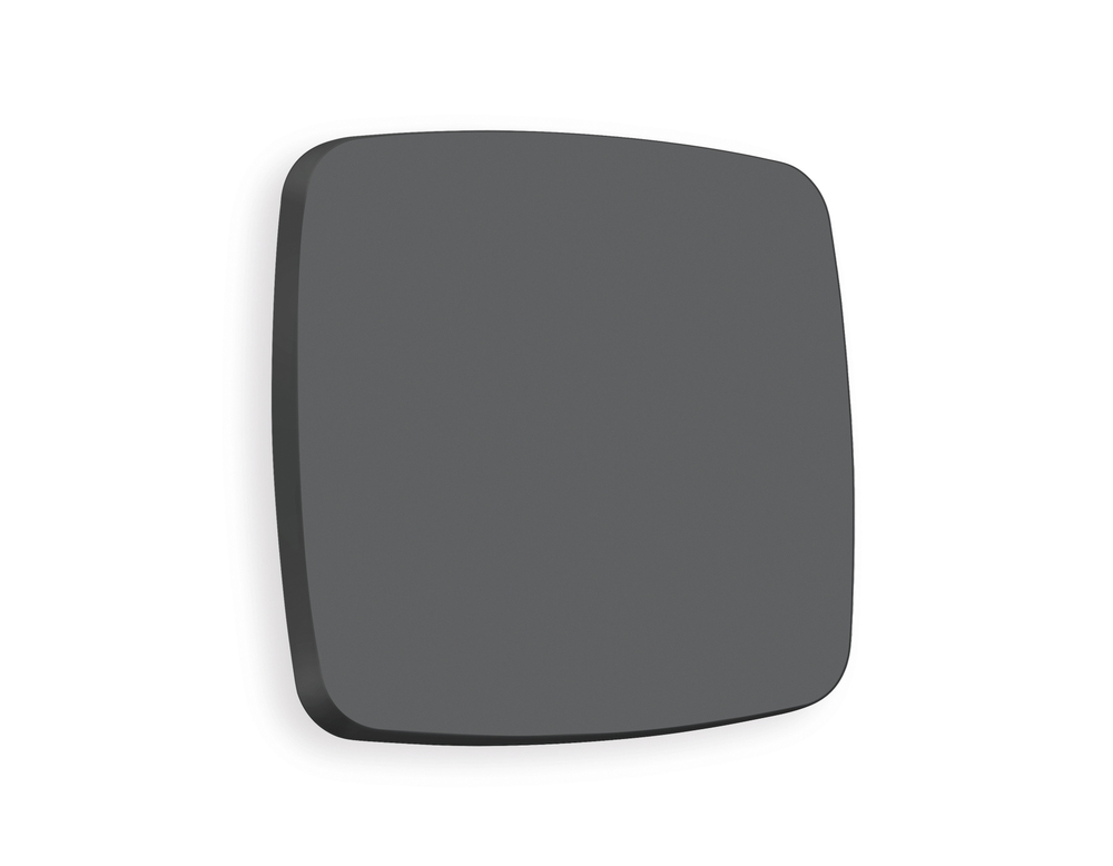 OP9010 Лицевая панель OMEGA (Графит Мягкое касание) для 1-кл выключателей QUANT