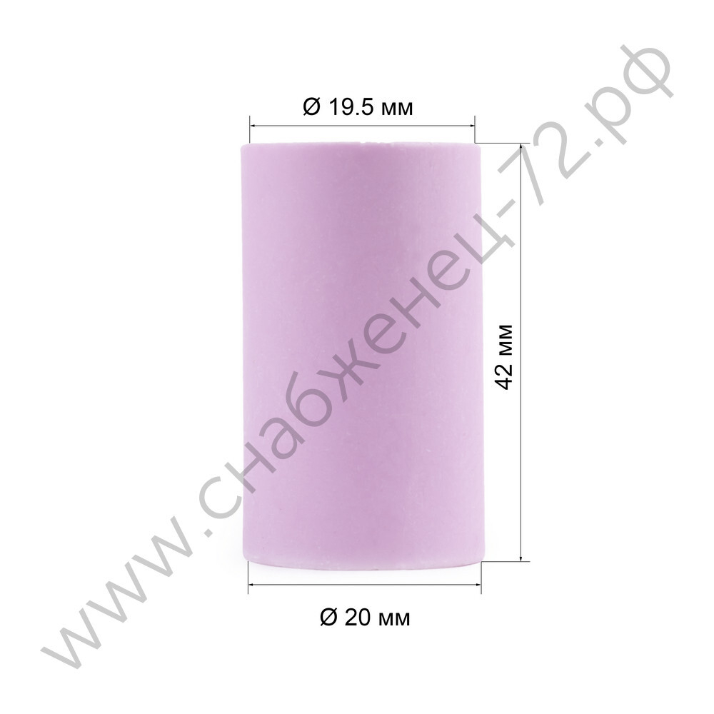 FoxWeld Сопло керам. 19,5мм №12 газ.линза (701.0426/ТС0036, 42мм, пр-во FoxWeld/КНР)