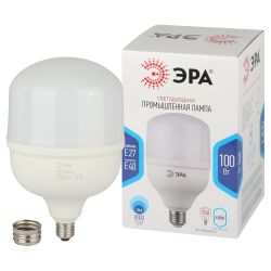 Лампа светодиодная POWER ЭРА STD LED T160-100W-4000-E27/E40 100Вт колокол нейтральный белый свет Е27/Е40 | Лампы cветодиодные POWER