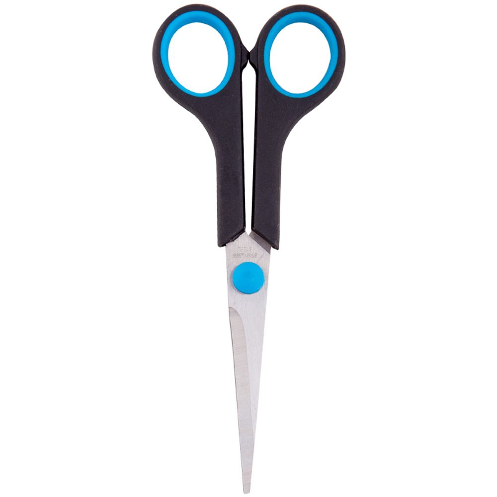 Ножницы 16 см, Спейс, симметричные, ПВХ чехол