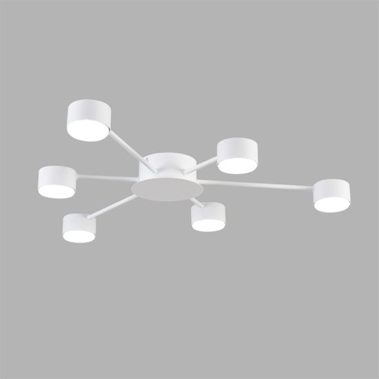 8343/6C COMFI белый, металл Люстра GX53 LED 6*7W 220V TORINA