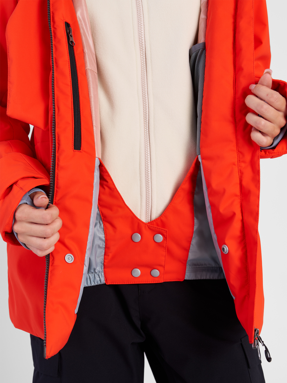 Куртка - парка утепленная (Оранжевая)