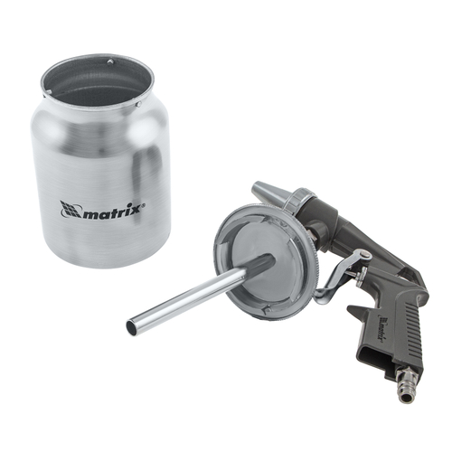 Пистолет пескоструйный с нижним бачком, пневматический// Matrix