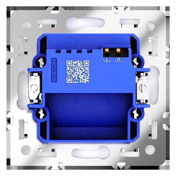 Подсветка светодиодная встраиваемая Voltum S70 с датчиком, (белый глянцевый) VLS070701