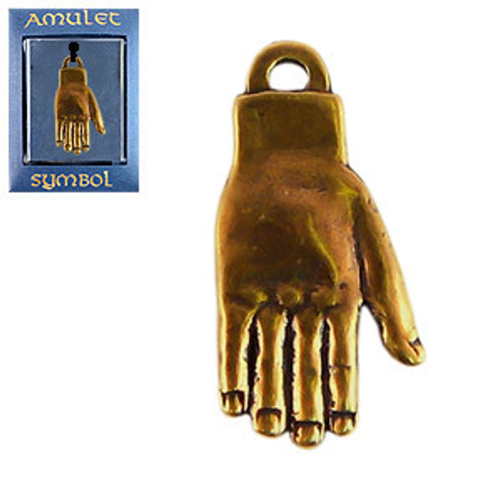 Амулет The Cult № 37 Счастливая ладонь предназначения, латунь