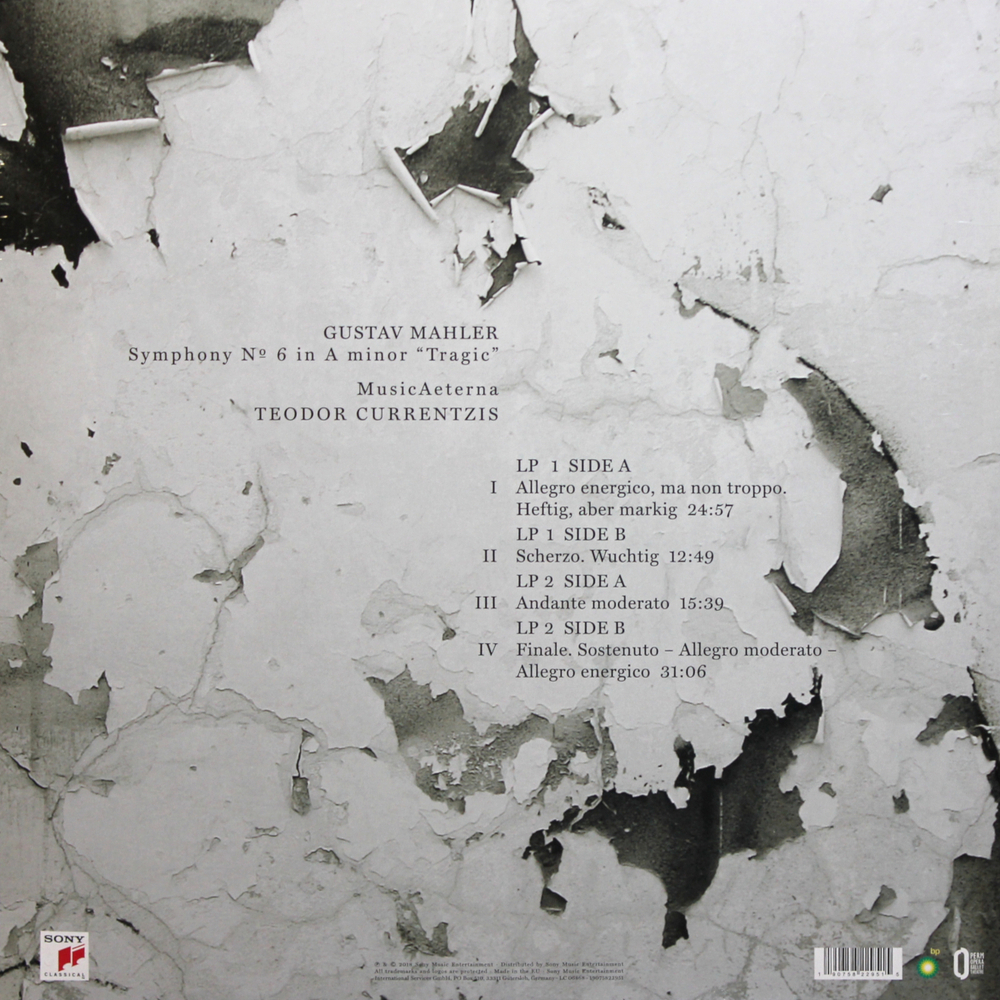Teodor Currentzis / Mahler: Symphony No. 6 (2LP)