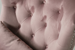 Кресло с подушкой Garda Decor Rimini пыльная роза RIMINI-2K-ПЫЛ/РОЗ-Н-Йорк40