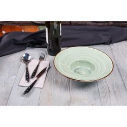 Тарелка глубокая 250 мл d 25,5 см h7см для пасты/супа/салата   Fusion P.L. Proff Cuisine [1]