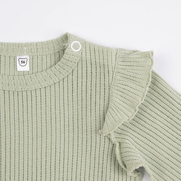 Боди с длинным рукавом и крылышками 