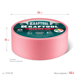 KRAFTOOL #200 Delicate 38 мм х 30 м, для деликатных и недавно окрашенных поверхностей, малярная лента (12102-38)