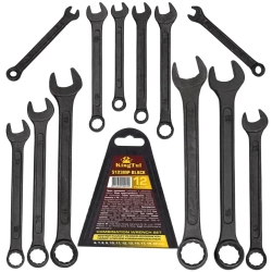 Набор ключей комбинированных 12пр. KINGTUL KT-5123MP BLACK