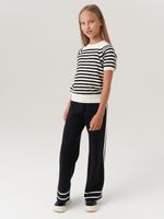 АТ570-1 Брюки для девочки черный