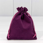 Мешочек 12х15см Бархат класс А (Фиолетовый)