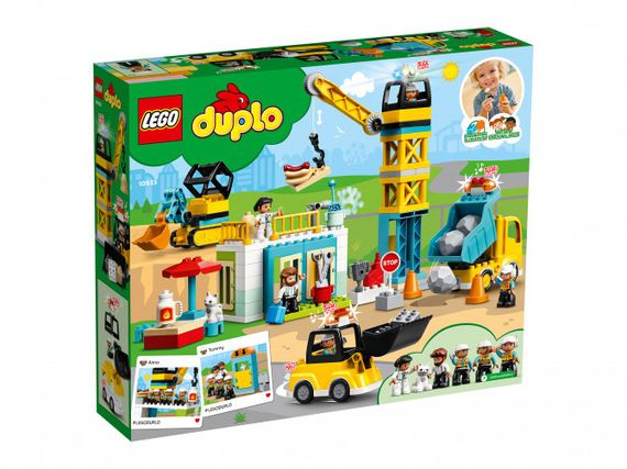 Lego konstruktor Duplo Tower Crane &amp; Construction
