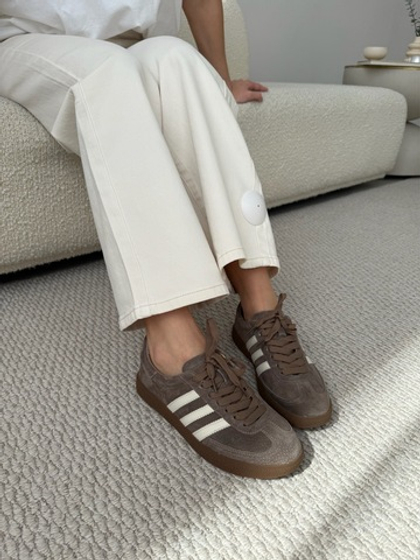 Кеды из натуральной замши