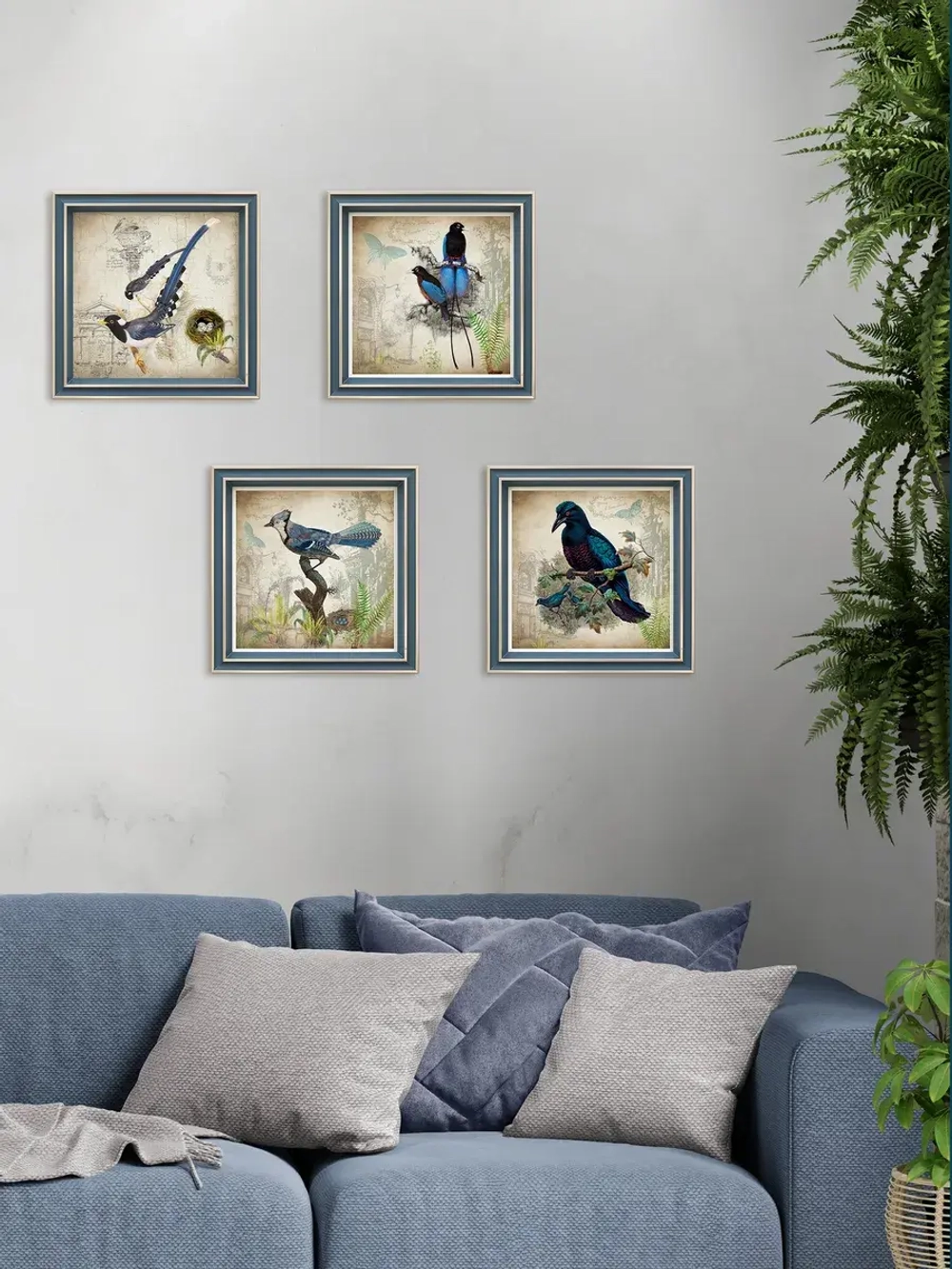 Картина на стену интерьерная на холсте 23*23 см