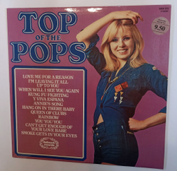 Винтажная виниловая пластинка LP Сборник Top Of The Pops Vol. 40 (UK 1974)