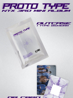Альбом NTX - PROTO TYPE 3rd Mini Album CARD PACK Version