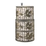 Печь для бани Эверест "Легкий пар Профи" Ковка Б/В (чугунная закрытая каменка)