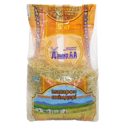 Макароны Дамир АА соломка 2 кг