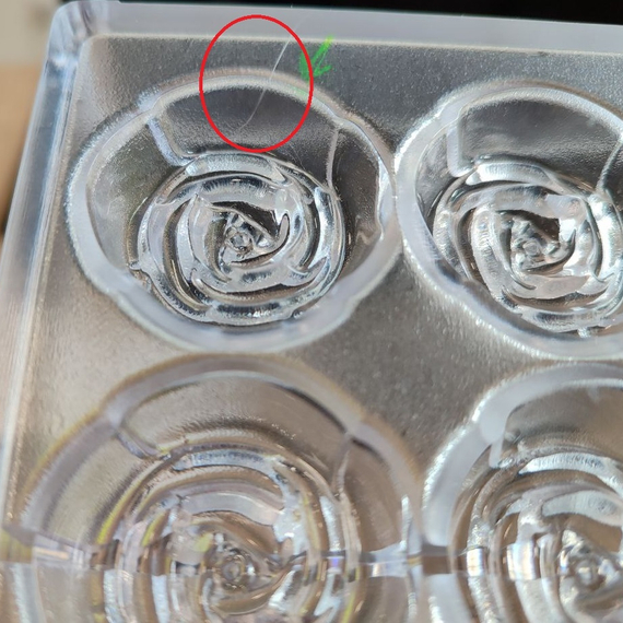 763-у | Форма для шоколадных конфет &quot;Роза&quot; (275*175мм)