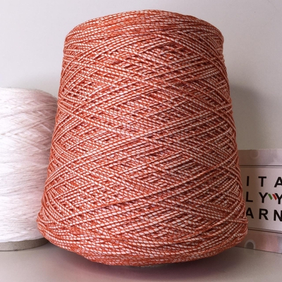 CAGE - E.Miroglio; 90% хлопок, 10% п/а; 230м/100гр; col. Z7B Красное оплетение, белый шнурок внутри; S710