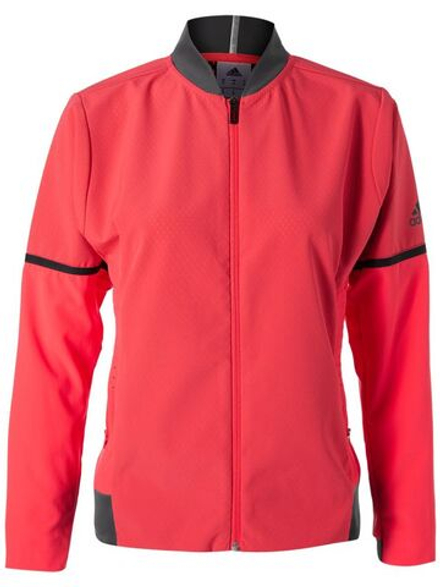 Женская теннисная куртка Adidas Match Code Women - shock red