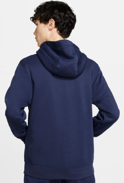 Мужская теннисная кофта Nike Swoosh M Club Hoodie FZ BB - небесный
