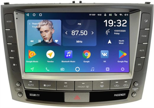 Магнитола для Lexus IS250 XE20 2005-2008 (ШГУ цветной) - Teyes SPRO+ монитор 9" IPS на Android 10, ТОП процессор, 4Гб+32Гб, 4G SIM-слот