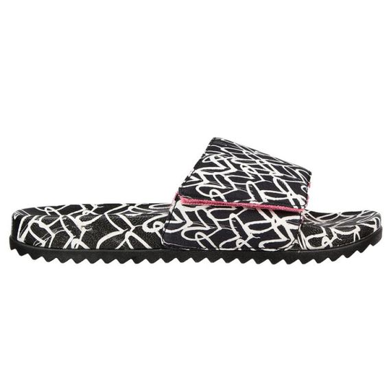 Skechers Bob's Pop Ups 2-Love &amp; Summer 'Black White'