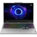 Ноутбук Lenovo LOQ 15IRX10 Intel Core i5-13450HX/16Gb (1*16 D5)/SSD512Gb/RTX5050 8Gb (100W)/15.6"/IPS/FHD/1920x1080/144Hz/Win11 (SL English)/RJ-45/Luna Grey/2.4kg (83JE002KUS)
