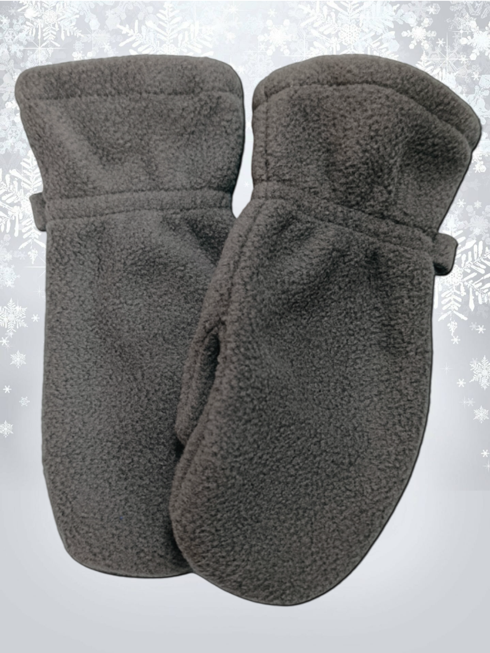 5005 Варежки детские флисовые серый (14)