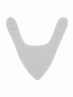 Двусторонний нагрудник Gray (0-12 мес)