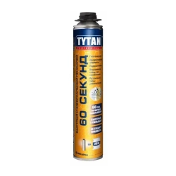 TYTAN Professional 60 СЕКУНД пено-клей многоцелевой пистолетный 750 мл 1 шт