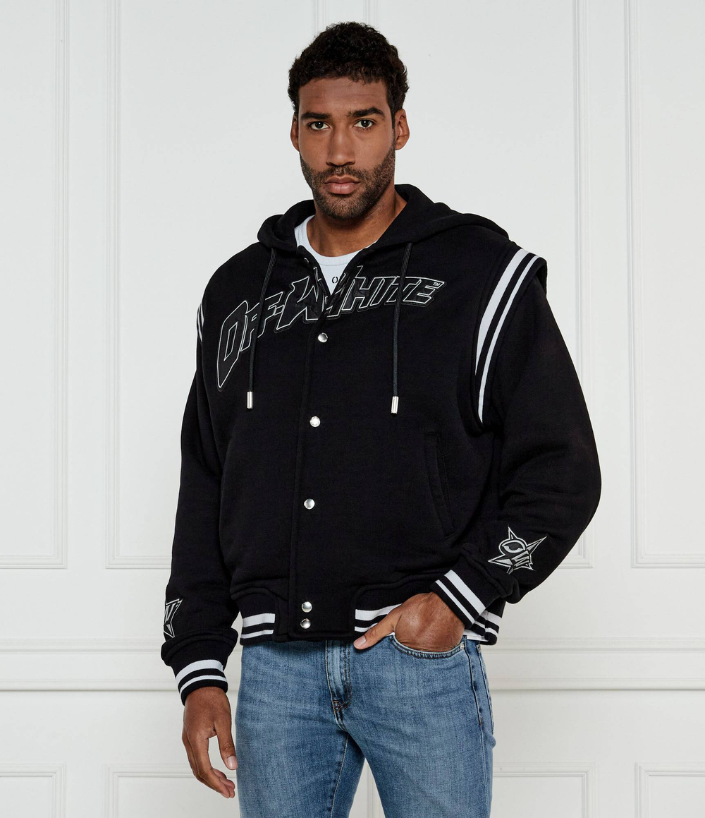 Куртка бомбер OFF-WHITE - черный(OMEK003S 25JER002)