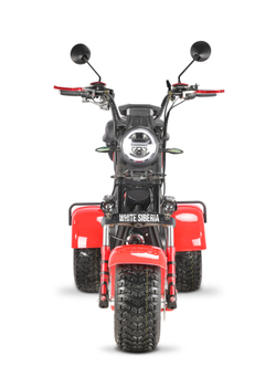 Электроскутер WHITE SIBERIA IKRA 5000W Red