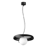 370975 OVER NT24 280 черный Светильник подвесной, длина провода 2м IP20 G9 7W 220V FELTO