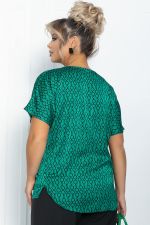 Блуза Морган (зеленая) Б11735 LT Collection