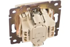 Выключатель Legrand Valena 1-клавишный с индикатором слоновая кость 04175