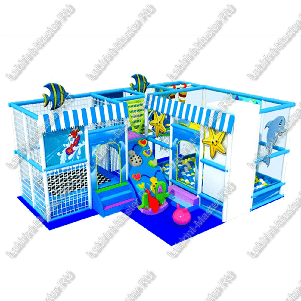 Детский игровой лабиринт "Морской"