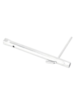 Свечной ключ на 16х21 мм трубчатый двусторонний удлиненный , 19,5 см