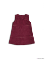 Сарафан вельвет с вышивкой 00132 110р. бордо