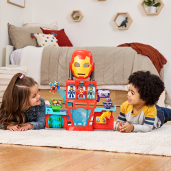 Hasbro Железный человек и суперкоманда - Железная четверка База супергероев свет и звук G1259