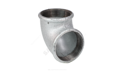 Угольник проходной чугун оц Ду 50 (2") ВР/ВР Fittex