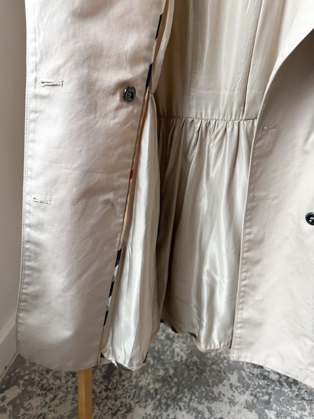 Хлопковый тренч Burberry, 140