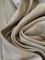 Шелк со льном Loro Piana светло-песочный