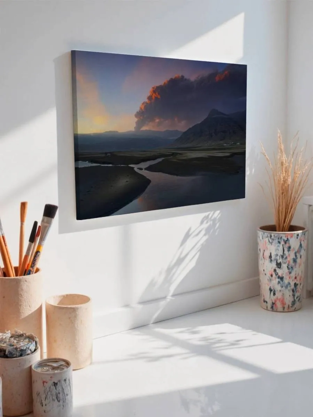 Картина на стену 40 X 50 Вулкан