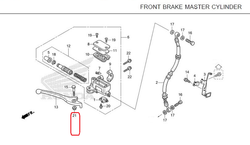 94050-06000. NUT, FLANGE, 6MM