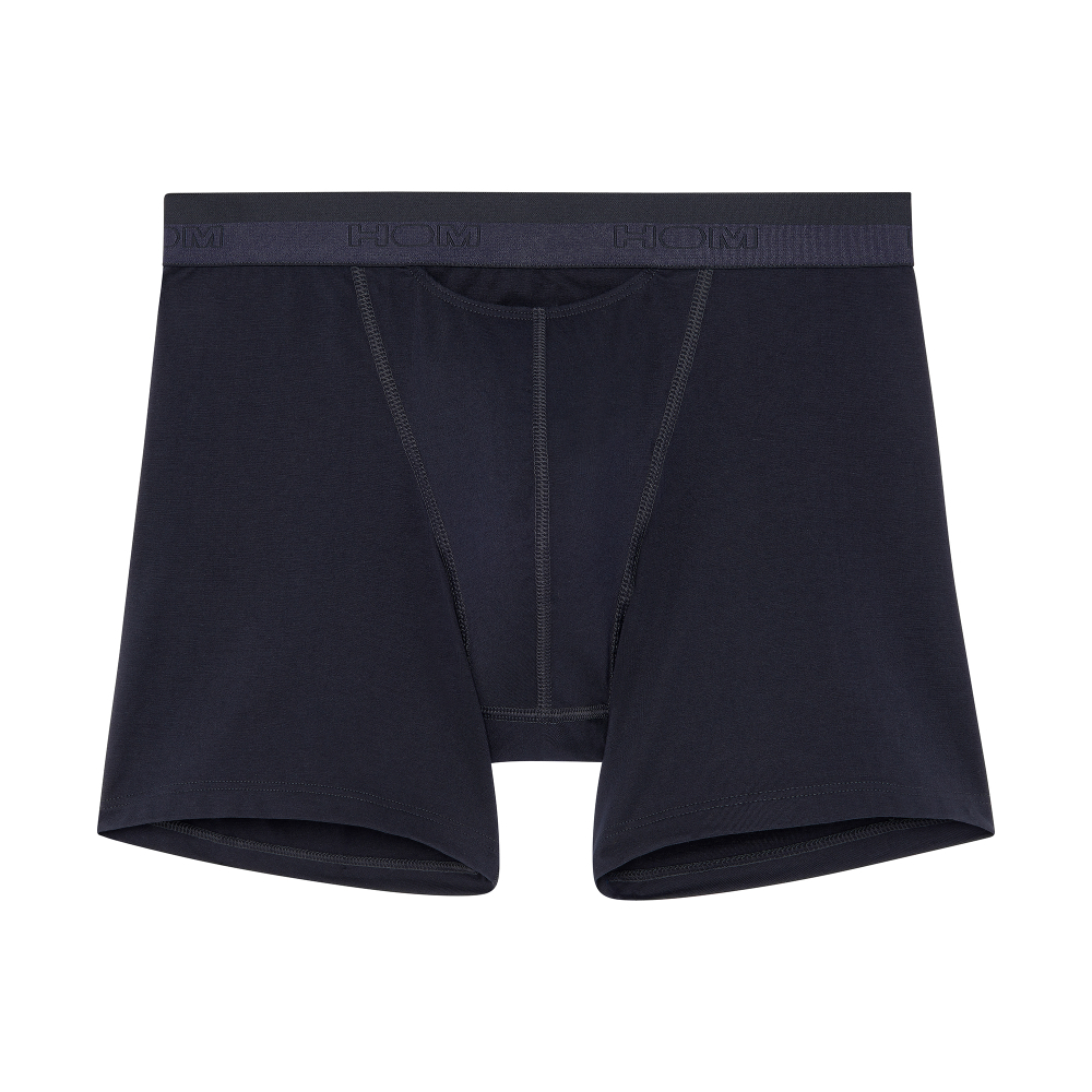 Мужские трусы боксеры удлиненные темно-синие HOM HO1 Long Boxer Briefs HO1 359519_4000RA
