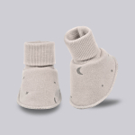 Утеплённые пинетки Mjölk White Sand Moons